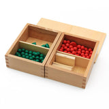 Maxbell Montessori Material Boxed Arithmetic Teaching Aids Educational Wooden Toys for Children Learning Multiplication and Division Mathematics Tools - Aladdin Shoppers
