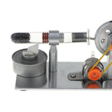 Maxbell Stirling Engine (Flywheel Colorful LED) - Conversion of Heat Energy to Electric Energy - Aladdin Shoppers