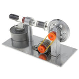 Maxbell Stirling Engine (Flywheel Colorful LED) - Conversion of Heat Energy to Electric Energy - Aladdin Shoppers