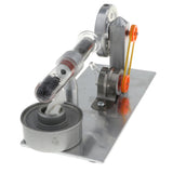 Maxbell Stirling Engine (Flywheel Colorful LED) - Conversion of Heat Energy to Electric Energy - Aladdin Shoppers