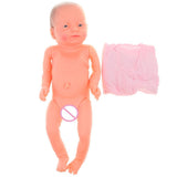 Maxbell Anatomically Correct 20inch Natural Baby Boy Doll Weighted Vinyl Body Infant - Babysitter Nursing Teaching Supplies #C - Aladdin Shoppers