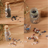 Maxbell Maxbell Mini Gemstone & Mineral Bottle Collection Kit Home Decor Mixed Mineral