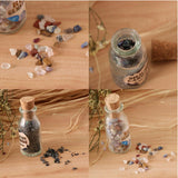 Maxbell Maxbell Mini Gemstone & Mineral Bottle Collection Kit Home Decor Mixed Mineral