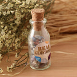 Maxbell Maxbell Mini Gemstone & Mineral Bottle Collection Kit Home Decor Mixed Mineral