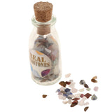 Maxbell Maxbell Mini Gemstone & Mineral Bottle Collection Kit Home Decor Mixed Mineral