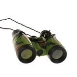 Maxbell 6x30 Kids Binoculars Detective Toy w Strap & Compass Kid Sightseeing Birdwatching Wildlife Outdoors Scenery Indoors Pretend Play Props Gifts - Aladdin Shoppers