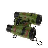 Maxbell 6x30 Kids Binoculars Detective Toy w Strap & Compass Kid Sightseeing Birdwatching Wildlife Outdoors Scenery Indoors Pretend Play Props Gifts - Aladdin Shoppers