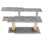 2pcs Wooden Trains Railway Set Compatible Accessories  Spiral Track