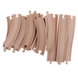 Maxbell Wooden Trains Railway Set Compatible Accessories -Spiral Track - Aladdin Shoppers