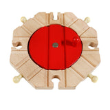 Maxbell Wooden Trains Railway Set Compatible Accessories - Turntable - Aladdin Shoppers