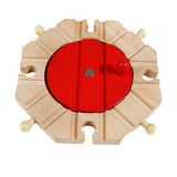 Maxbell Wooden Trains Railway Set Compatible Accessories - Turntable - Aladdin Shoppers