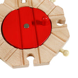 Maxbell Wooden Trains Railway Set Compatible Accessories - Turntable - Aladdin Shoppers
