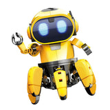 Maxbell Maxbell DIY Assembly Intelligent Robot Building Set for Kids and Toddlers | Motion Sensing | Yellow Color | STEM Learning | For Kids 8 Years Old and Up