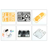 Maxbell Maxbell DIY Assembly Intelligent Robot Building Set for Kids and Toddlers | Motion Sensing | Yellow Color | STEM Learning | For Kids 8 Years Old and Up