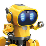 Maxbell Maxbell DIY Assembly Intelligent Robot Building Set for Kids and Toddlers | Motion Sensing | Yellow Color | STEM Learning | For Kids 8 Years Old and Up