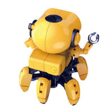 Maxbell Maxbell DIY Assembly Intelligent Robot Building Set for Kids and Toddlers | Motion Sensing | Yellow Color | STEM Learning | For Kids 8 Years Old and Up
