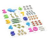 Maxbell Maxbell Kids Math Montessori Toy - Wooden Counting Sticks & Learning Cards In a Box