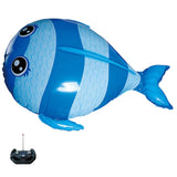 Maxbell Maxbell RC Inflatable Flying Fish Balloon Kids Children Remote Controlled Toy Creative Game Party Favors Birthday Gifts –Blue