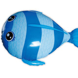 Maxbell Maxbell RC Inflatable Flying Fish Balloon Kids Children Remote Controlled Toy Creative Game Party Favors Birthday Gifts –Blue