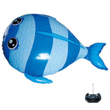 Maxbell Maxbell RC Inflatable Flying Fish Balloon Kids Children Remote Controlled Toy Creative Game Party Favors Birthday Gifts –Blue