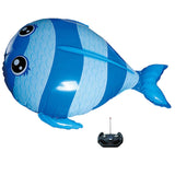 Maxbell Maxbell RC Inflatable Flying Fish Balloon Kids Children Remote Controlled Toy Creative Game Party Favors Birthday Gifts –Blue