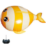 Maxbell Maxbell Infrared RC Inflatable Flying Fish Balloon Kids Children Toy Gifts –Yellow