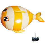 Maxbell Maxbell Infrared RC Inflatable Flying Fish Balloon Kids Children Toy Gifts –Yellow