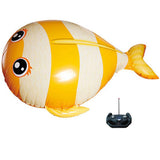 Maxbell Maxbell Infrared RC Inflatable Flying Fish Balloon Kids Children Toy Gifts –Yellow