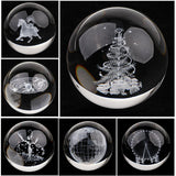 Maxbell Maxbell 80mm Clear Crystal Ball Photography Prop Table Decoration Solar System