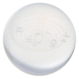 Maxbell Maxbell 80mm Clear Crystal Ball Photography Prop Table Decoration Solar System