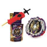 Maxbell Metal Fusion Burst Spinning Top + Launcher Toy B-125 01: Dead Hades 11Turn Zephyr Battling Top Kids Toy Gift - Aladdin Shoppers