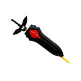 Maxbell High Performance Rapidity Fight Spinning Top Double-Steering Ripcord Launcher -Black - Aladdin Shoppers