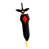 Maxbell High Performance Rapidity Fight Spinning Top Double-Steering Ripcord Launcher -Black - Aladdin Shoppers