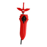 Maxbell High Performance Rapidity Fight Spinning Top Double-Steering Ripcord Launcher -Red - Aladdin Shoppers