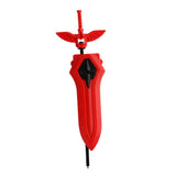 Maxbell High Performance Rapidity Fight Spinning Top Double-Steering Ripcord Launcher -Red - Aladdin Shoppers