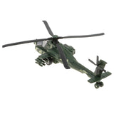 Alloy Die-cast Chinese CAIC Z-10 Military Helicopter Model, 1/32 Pull Back Plane Toy for Kids Toddlers - Aladdin Shoppers