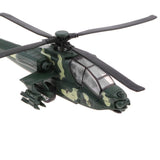 Alloy Die-cast Chinese CAIC Z-10 Military Helicopter Model, 1/32 Pull Back Plane Toy for Kids Toddlers - Aladdin Shoppers