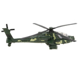 Alloy Die-cast Chinese CAIC Z-10 Military Helicopter Model, 1/32 Pull Back Plane Toy for Kids Toddlers - Aladdin Shoppers