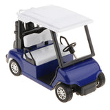 New 1:20 Scale Mini Alloy Pull Back Golf Cart w/ Clubs Diecast Model Vehicle Playset Toy Office Desk Decor Kits –Blue - Aladdin Shoppers