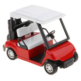 1/20th Diecast Mini Pull Back Golf Cart with Clubs Model Playset Creative Toy Presents Home Office Supplies –Red - Aladdin Shoppers