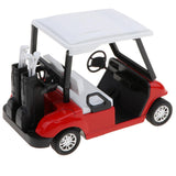 1/20th Diecast Mini Pull Back Golf Cart with Clubs Model Playset Creative Toy Presents Home Office Supplies –Red - Aladdin Shoppers