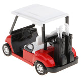 1/20th Diecast Mini Pull Back Golf Cart with Clubs Model Playset Creative Toy Presents Home Office Supplies –Red - Aladdin Shoppers