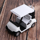 1/20th Diecast Mini Pull Back Golf Cart with Clubs Model Playset Creative Toy Presents Home Office Supplies –White - Aladdin Shoppers