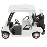 1/20th Diecast Mini Pull Back Golf Cart with Clubs Model Playset Creative Toy Presents Home Office Supplies –White - Aladdin Shoppers