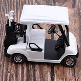 1/20th Diecast Mini Pull Back Golf Cart with Clubs Model Playset Creative Toy Presents Home Office Supplies –White - Aladdin Shoppers