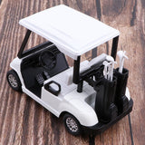 1/20th Diecast Mini Pull Back Golf Cart with Clubs Model Playset Creative Toy Presents Home Office Supplies –White - Aladdin Shoppers