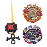 Maxbell Rapidity 4D Metal Battle Top B-126 APOLLOS + ARTEMIS Duos Eclips + GRIP LAUNCHER - Aladdin Shoppers