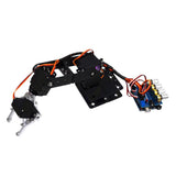 4DOF Robot Arm Mechanical Robot Clamp Claw Kit For Arduino Robotics Assembly - Aladdin Shoppers