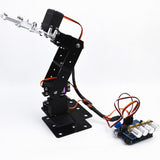 4DOF Robot Arm Mechanical Robot Clamp Claw Kit For Arduino Robotics Assembly - Aladdin Shoppers