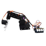 4DOF Robot Arm Mechanical Robot Clamp Claw Kit For Arduino Robotics Assembly - Aladdin Shoppers